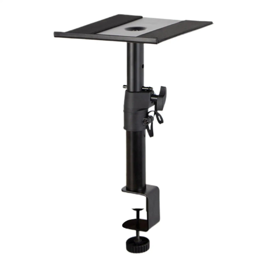 Speaker Stand Steel Adjustable Height Studio Monitor Stand Speaker Holder for Music Studio Surrounds Sound Bookshelf Speakers