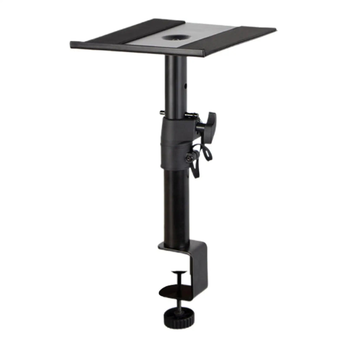 Speaker Stand Steel Adjustable Height Studio Monitor Stand Speaker Holder for Music Studio Surrounds Sound Bookshelf Speakers