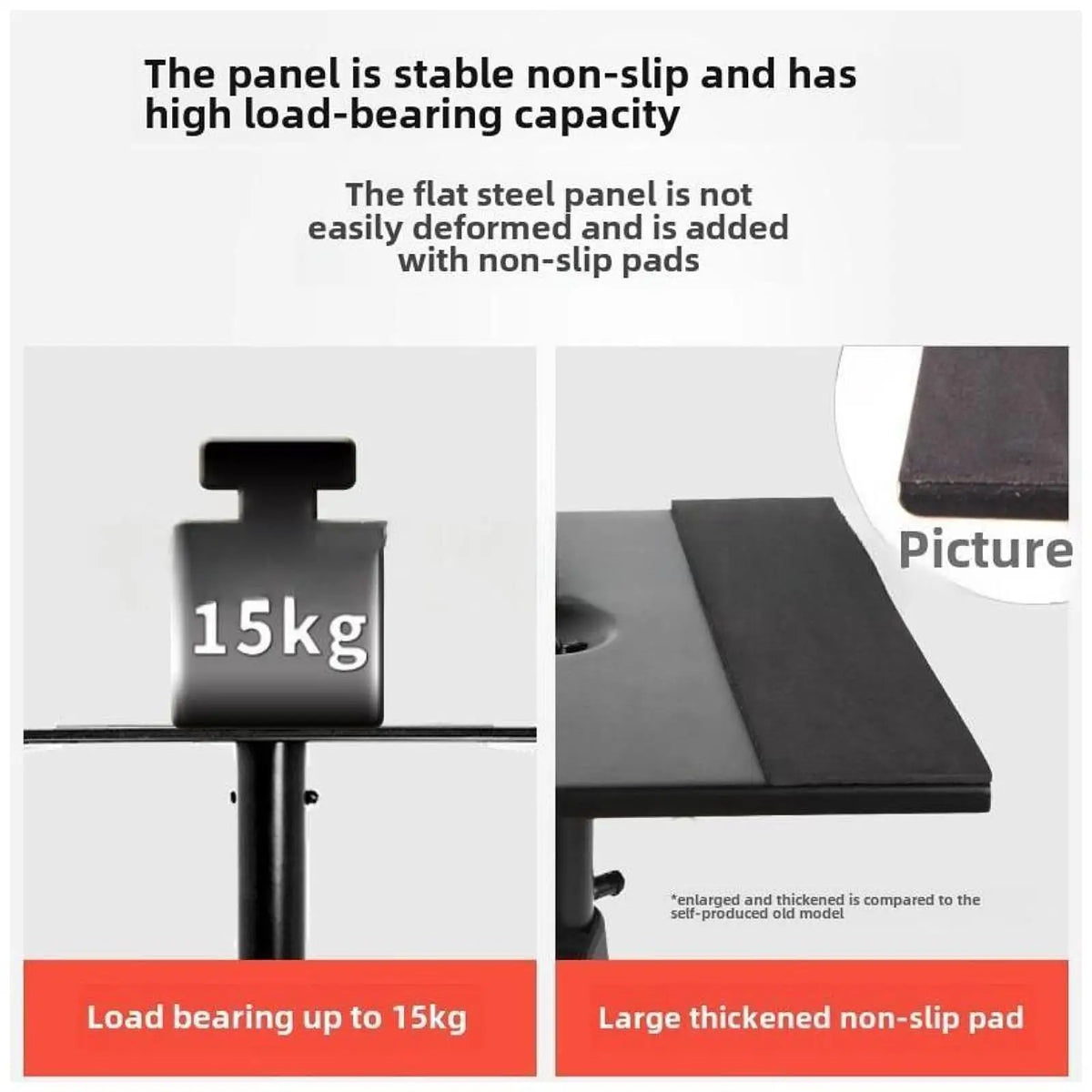 Speaker Stand Steel Adjustable Height Studio Monitor Stand Speaker Holder for Music Studio Surrounds Sound Bookshelf Speakers